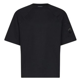 C.P. Company Lens Pocket T-Shirt - male - C.P. Company - T-Shirts - Black - M - Tops