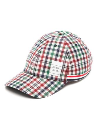 Thom Browne Geruite pet - Rood