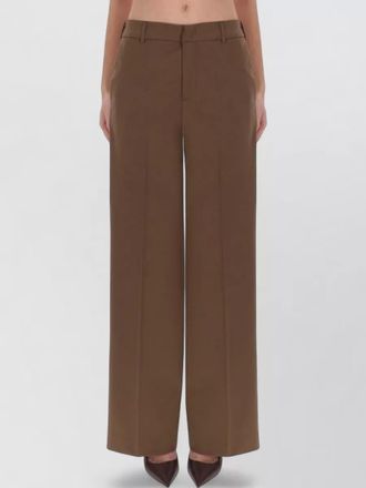Pantaloni Torino virgin wool wide-leg trousers