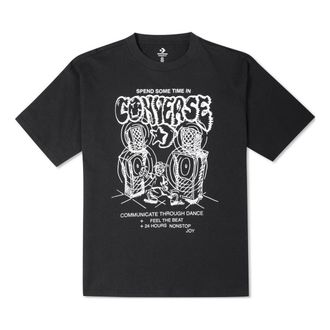 Converse Nonstop Joy Graphic T-Shirt Asia Sizing Black 10023464-A02