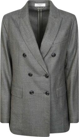 Circolo 1901 Giacca DP Lana Seta - - Jackets - Donna - Grigio - XS