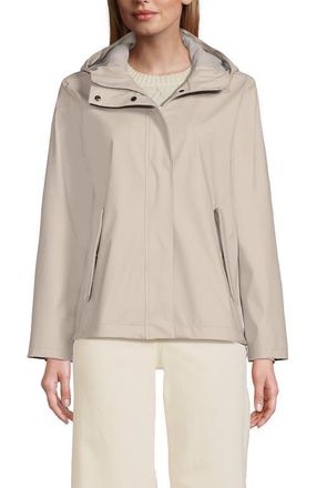 Lands End Squall Waterproof Rain Slicker Jacket in Dusk Gray at Nordstrom, Size X-Large P