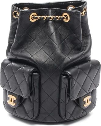 Chanel Zaino Matelasse con catena 2021 - Nero