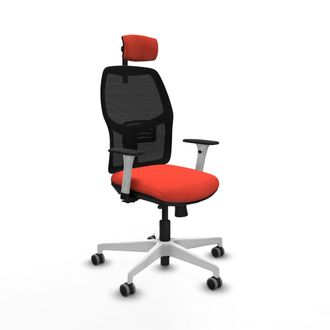 Piqueras y Crespo Silla De Oficina Piqueras Y Crespo Alfera Blanco Ajustable Confort