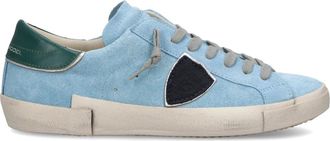 Philippe Model Prsx Tennis - Heren - Sneakers - Blauw - 44 EU - Katoen - Schoenen