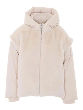 Essentiel Kbeauty Faux Fur Puffer Jacket