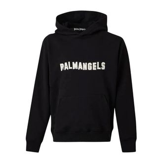 Palm Angels Sudadera con capucha Palm Hills Regular - Sweatshirts & Hoodies - Hombre - Negro - XS