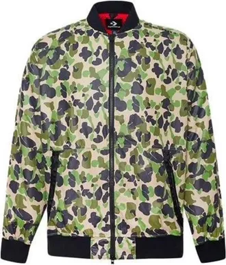 Converse Printed Utility Bomber Asia Sizing Green Yellow 10019474-A01