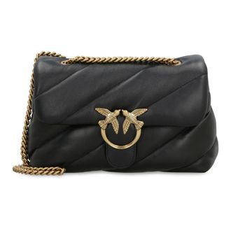 Pinko Maxi Love Classic Puff Leather Bag