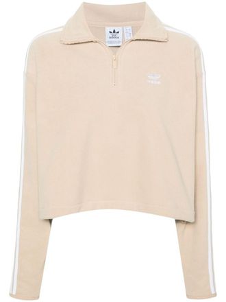 adidas Trefoil-logo sweatshirt - Neutrals