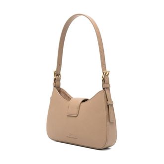 Elisabetta Franchi Shoulder Bags, female, Beige, Size: ONE SIZE Shoulder Bag