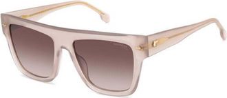 Carrera Brown Shaded Browline Ladies Sunglasses CARRERA 3016/S 0FWM/HA 55