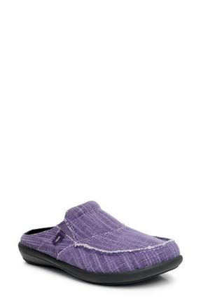 Revitalign Siesta Orthotic Canvas Slip-On Shoe in Plum at Nordstrom, Size 10.5