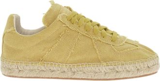 Maison Margiela Yellow Solid Sneakers