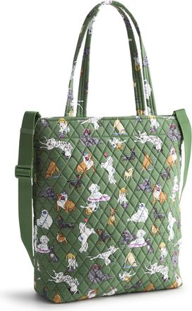 Vera Bradley Outlet Cotton Large North South Tote Bag