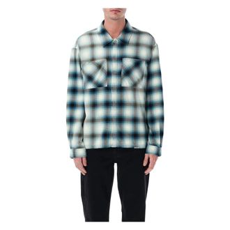 Represent Sun Bleached Flannel Shirt - Heren - Casual Overhemden - Veelkleurig - S - Katoen - Overhemden