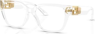 Versace 54mm Square optical glasses in Transparent at Nordstrom