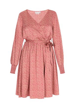 Usha jurk Dames Oud roze beige