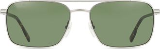 Lacoste L264S 045 Mens Sunglasses Silver Size 58