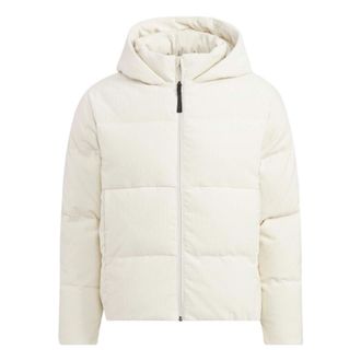 adidas (WMNS) adidas 3-Stripes Puffy Down Jacket Asia Sizing White HN2112