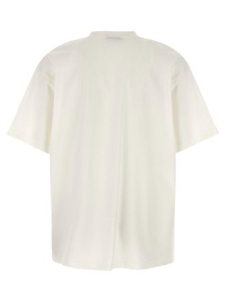 Balenciaga Graphic Print T-Shirt - Cream