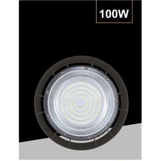 Trade Shop Trade Shop Traesio - Trade Shop - Faretto Led Ufo Lampada A Sospensione 100 Watt Ip65 Luce Naturale 4000k He-100w
