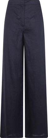 Max Mara Tapioca Linen Classic Trousers