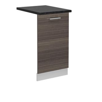 Vicco Tapa Del Lavavajillas R-line, Gris Noble, 45 Cm, Et Antracita