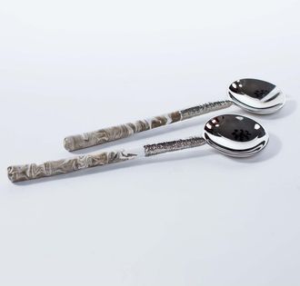 Lunares Dansbury Servers in Silver at Nordstrom