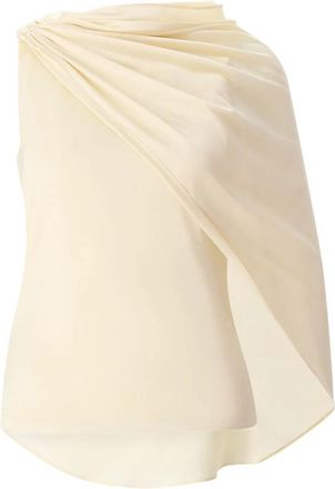 Rotate Cape Top - Dames - Longsleeves - Geel - XL - Tops