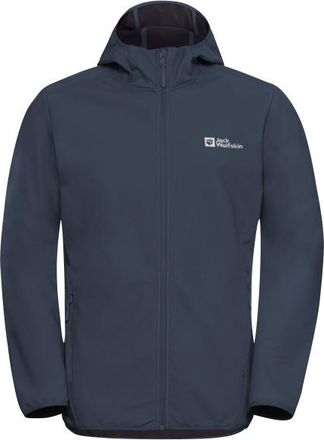 Jack Wolfskin Bornberg Hoody Softshelljacke f&uuml;r Herren | blau