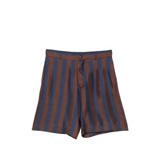 Fendi Striped Drawstring Shorts