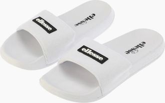 Ellesse Mens Laxxes Open Toe Slide Sandals - White - Size: 10 45