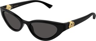 Gucci GG2194S 001 Womens Sunglasses Black Size 52 - Free RX Lenses - Free RX Lenses