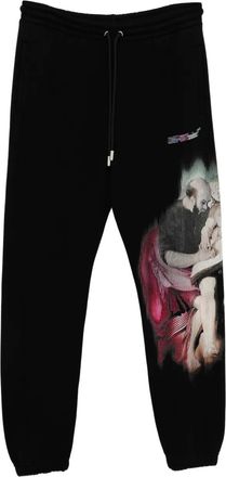 Off-white Pantaloni sportivi con stampa - Nero