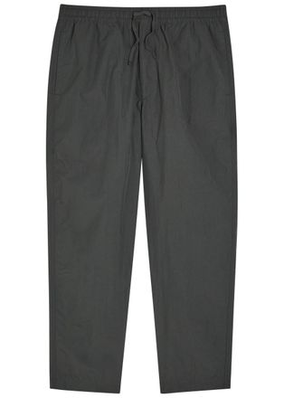 Ymc You Must Create Ymc Alva Skate Relaxed Tapered-leg Shell Trousers - Charcoal - 36 (W36 / XL)