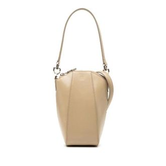 Givenchy Pre-owned Bucket Bags, female, Beige, Size: ONE SIZE Pre-owned Satchel