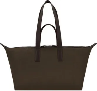 Vince Ventura Recycled Nylon Carryall Shoulder Bag in Cacao Soft Nylon at Nordstrom