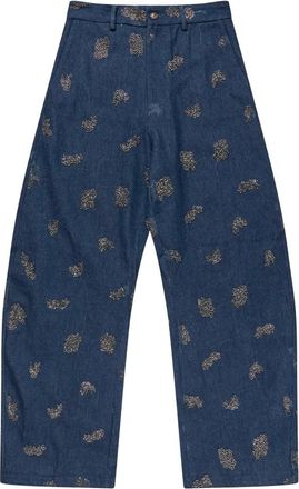 Munthe Jeans, Dames, Blauw, S, Wide Jeans