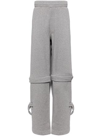 Givenchy Katoenen trainingsbroek met afneembare pijpen - Grijs