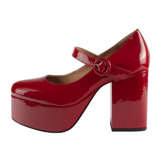 L37 Dames, Schoenen, Rood, Maat: 40 EU
