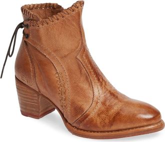 Bed St&uuml; Bia Lace-Up Bootie in Tan Dip Dye at Nordstrom, Size 7.5