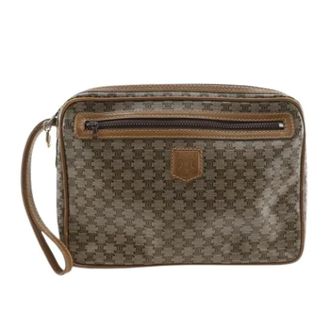 Celine Pre-owned Clutches, male, Brown, Size: ONE SIZE Pre-owned Vintage Clutch Bag