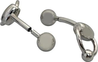 Jean Paul Gaultier Jw 054 X053 81 - Dames - Oorbellen - Grijs - ONE Size - Accessoires