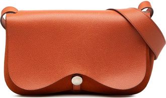 Herm&egrave;s Pre-owned Hermes Vache Liege and Toile Sac Colorado PM Ladies 1BP6UB4QCTOG289I