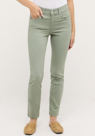 Angels Straight-Jeans ANGELS CICI, Damen, Gr. 38, L&auml;nge 30, gr&uuml;n (jade gr&uuml;n used), Web, Obermaterial: 89% Baumwolle, 8% Polyester, 3% Elasthan, slim fit norm
