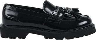 Karl Lagerfeld Lowell Loafers - Dames - Loafers - Zwart - 41 EU - Leer - Schoenen