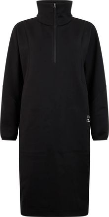 Herno Jurk met rits en lange mouwen - Dames - Korte kleedjes - Zwart - M - Kleedjes