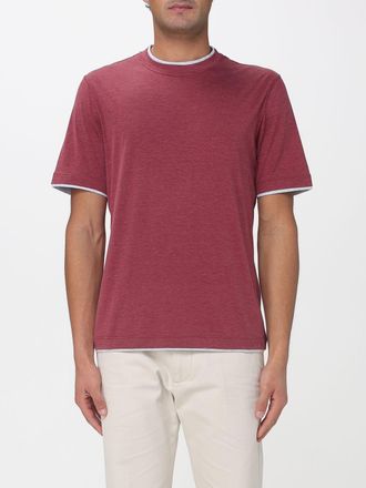 Brunello Cucinelli T-shirt in cotone e seta Brunello Cucinelli