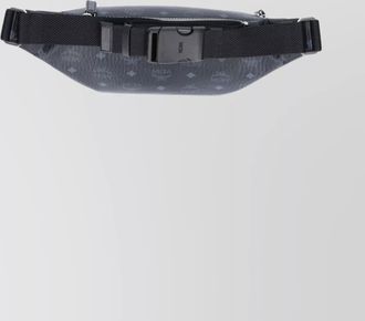 MCM logo print adjustable strap shoulder bag